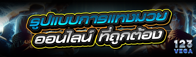 รูปแบบ การแทงมวยออนไลน์ ที่ถูกต้อง